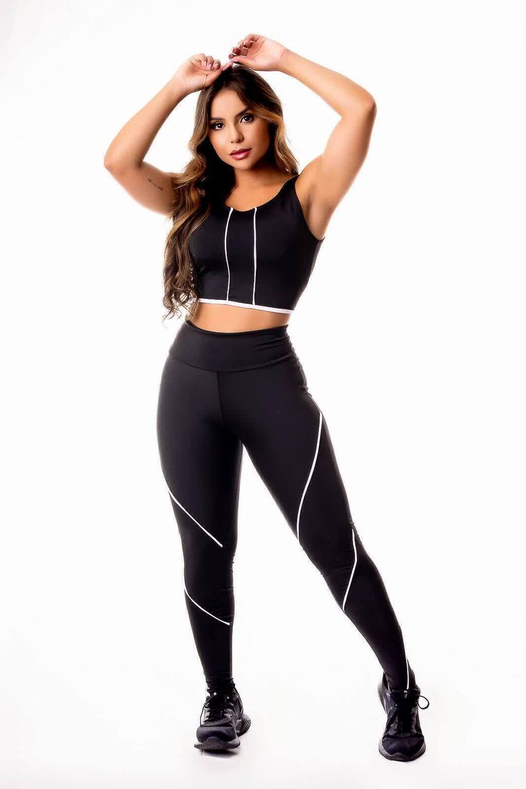 Conjunto Suiça Calça Legging e Top