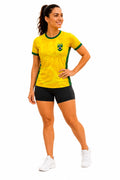 Camiseta Brasil Fitness Unissex Treino Academia