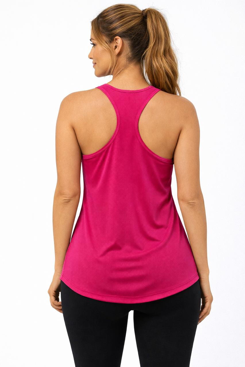 Regata Dry Fit Feminina Esportiva com Costas Nadador – Leveza, Conforto e Respirabilidade para Treinos