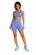 Conjunto Fitness Empina Bumbum Shorts + Top Nadador com Bojo | Tamanho Único