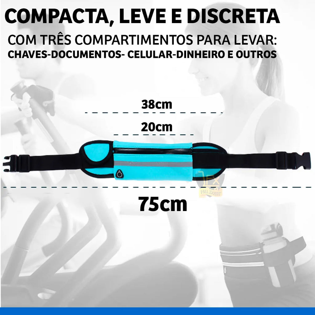 Pochete Corrida Celular Treino Slim Impermeável