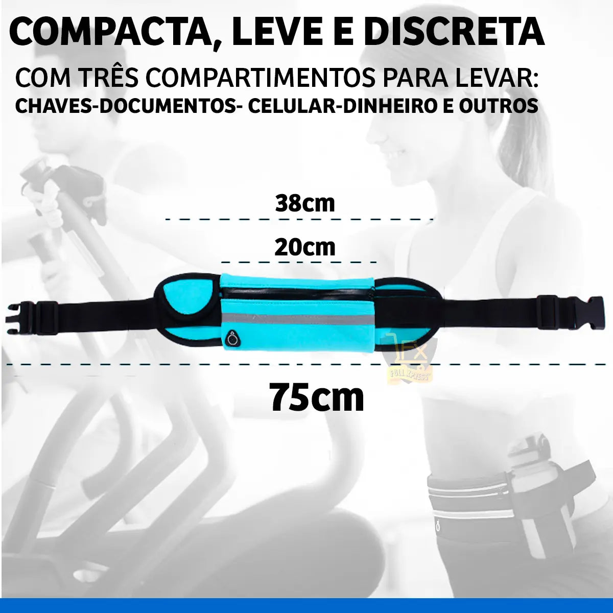Pochete Corrida Celular Treino Slim Impermeável