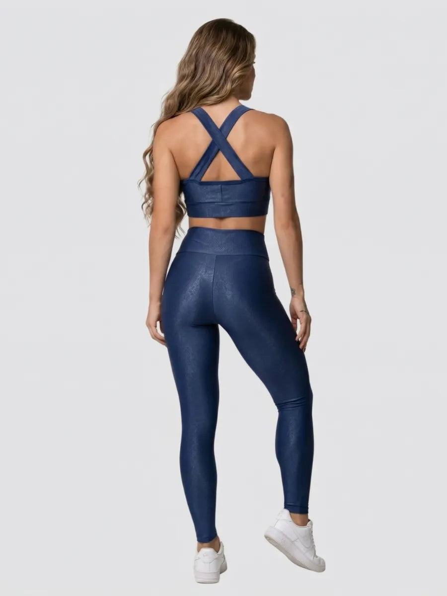 Conjunto Legging Blackout Zero Transparência Roupas Academia