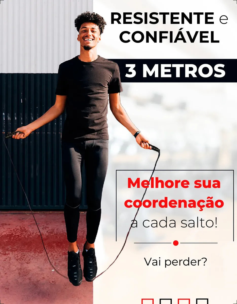 Corda de Pular para Treino Funcional