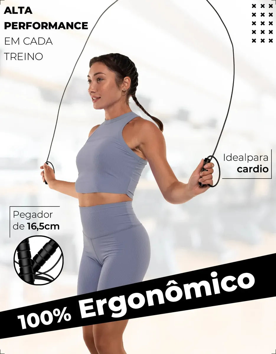 Corda de Pular para Treino Funcional