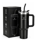 Copo Térmico 1,2L Inox com Canudo | Garrafa Térmica Grande