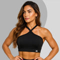 Top Cropped Feminino Alça Cruzada Zero Transparência Suplex