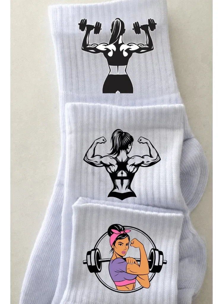 Kit 3 Pares Meias Para Academia