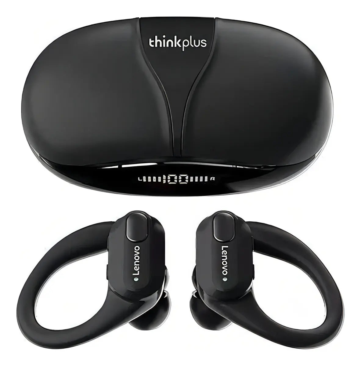 Fone Lenovo XT80 Bluetooth – Ideal para Academia, Confortável e Sem Fio