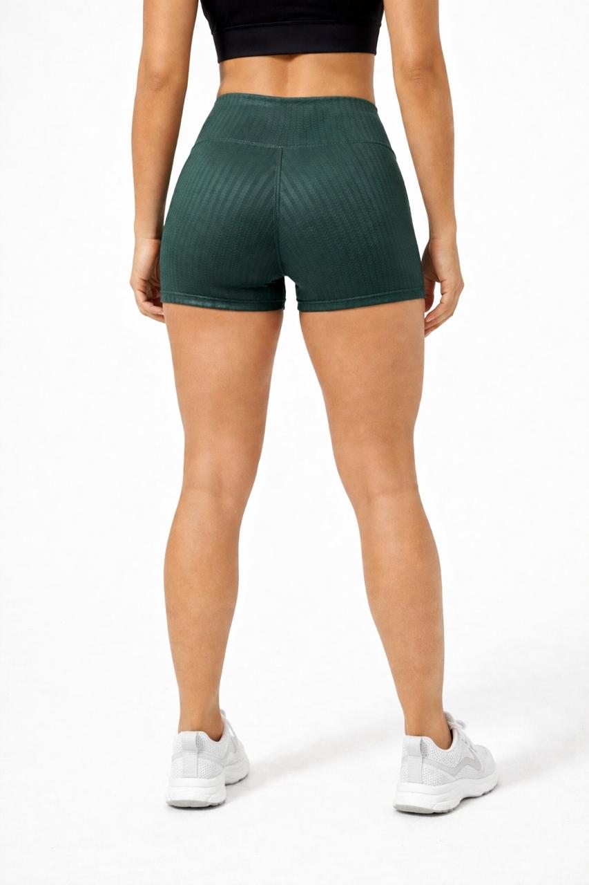 Short Fitness 3D Texturizado de Alta Performance