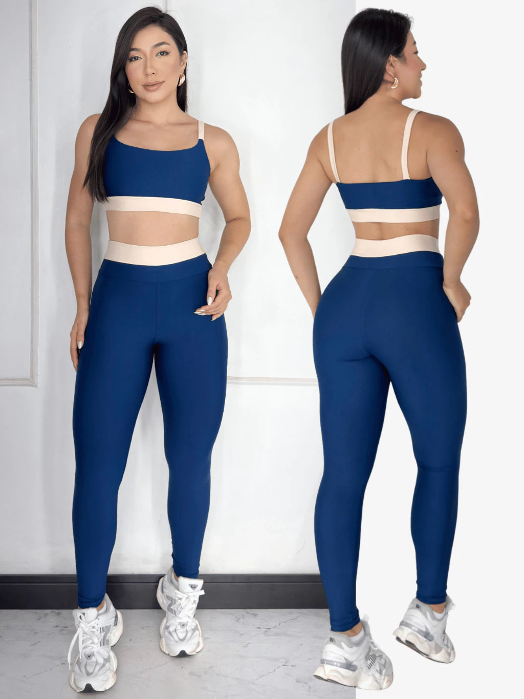Conjunto Legging e Top Zero Transparência Suplex