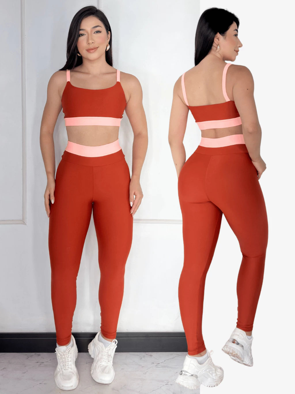 Conjunto Legging e Top Zero Transparência Suplex