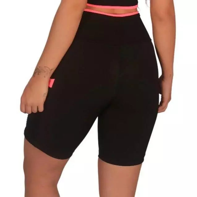 BERMUDA FEMININA ACADEMIA FITNESS