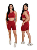 Conjunto Fitness Premium com Bolso Lateral