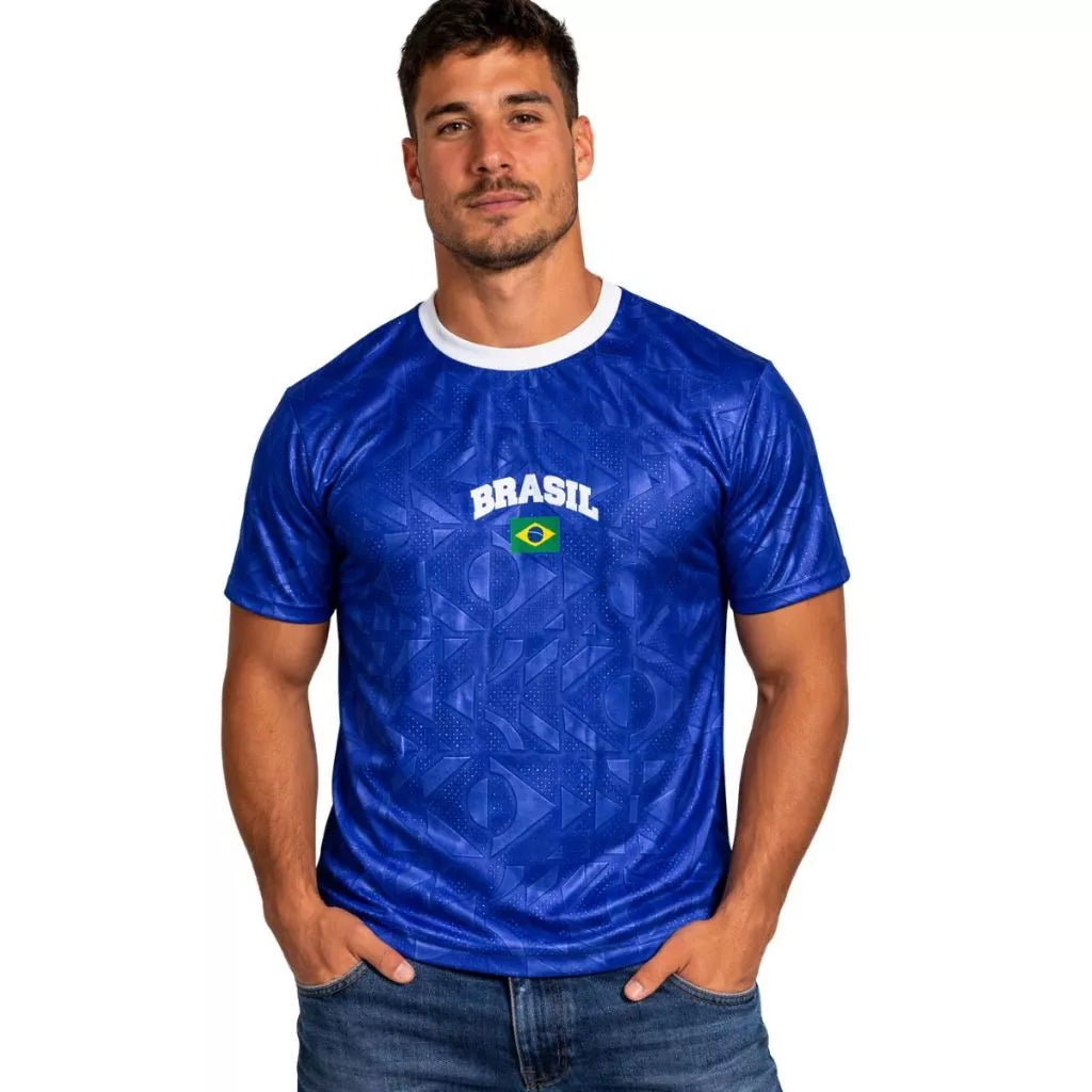 Camiseta do Brasil Masculina Premium Esportiva