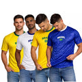 Camiseta do Brasil Masculina Premium Esportiva