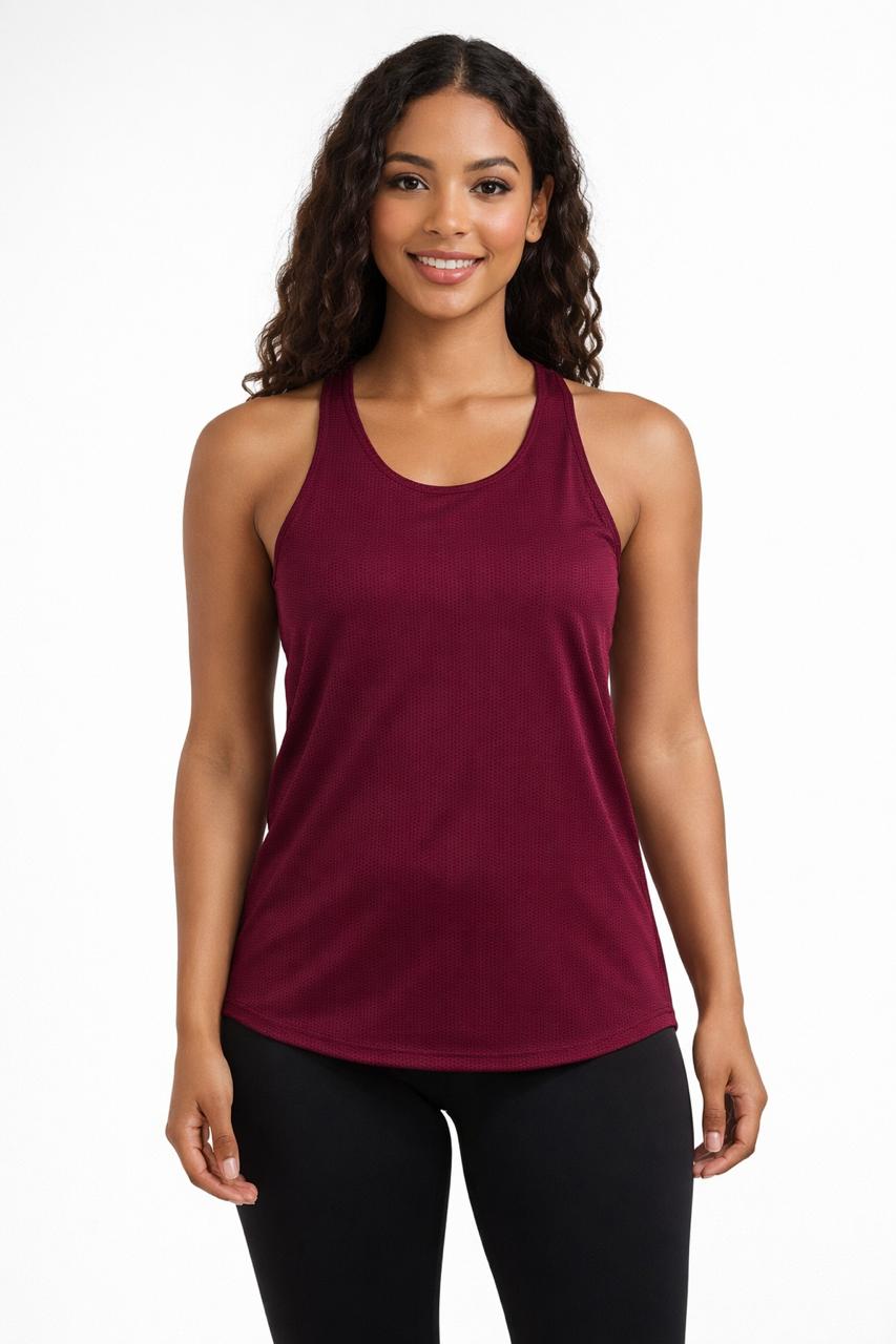 Regata Dry Fit Feminina Esportiva com Costas Nadador – Leveza, Conforto e Respirabilidade para Treinos